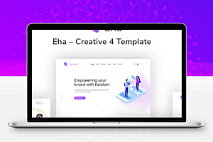 创意产品介绍登录页面设计(pc)