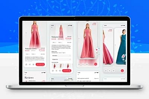 纱服装时尚电商UI Kit Sketch资源